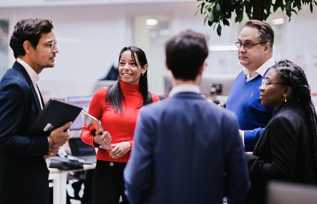 Diverse group of Ardian's employees